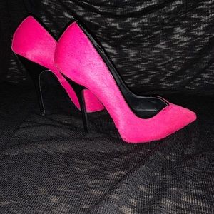 Hot Pink Steve Madden Pumps